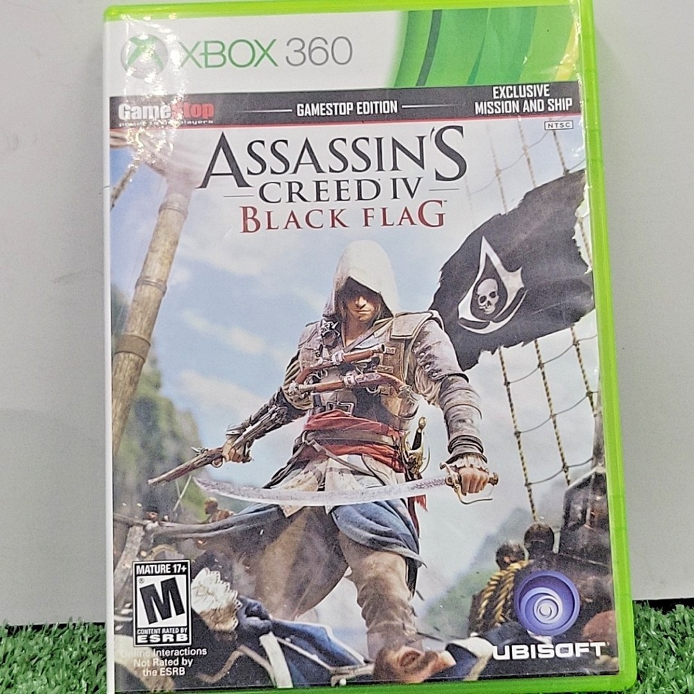 Assassins Creed IV Black Flag for Microsoft Xbox 360, 2013 GameStop Edition - Picture 1 of 10